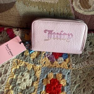 Juicy Couture dusty blush with pink stones NWT